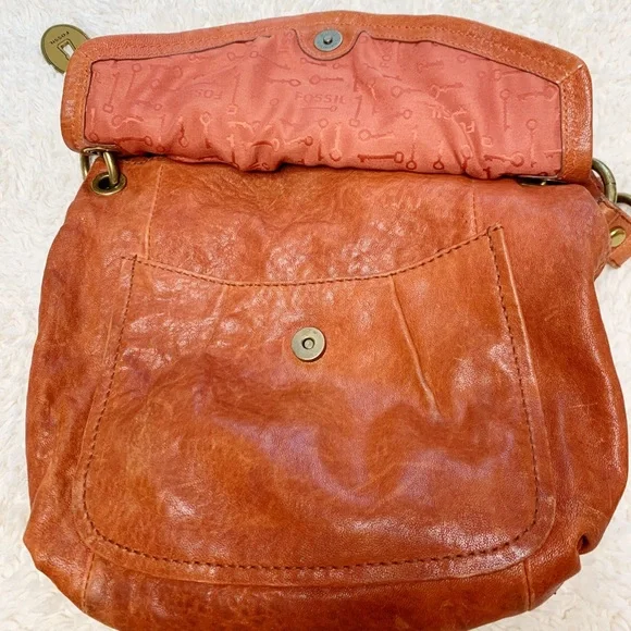 🧡 Fossil Purse w Crossbody Strap - Picture 3 of 7